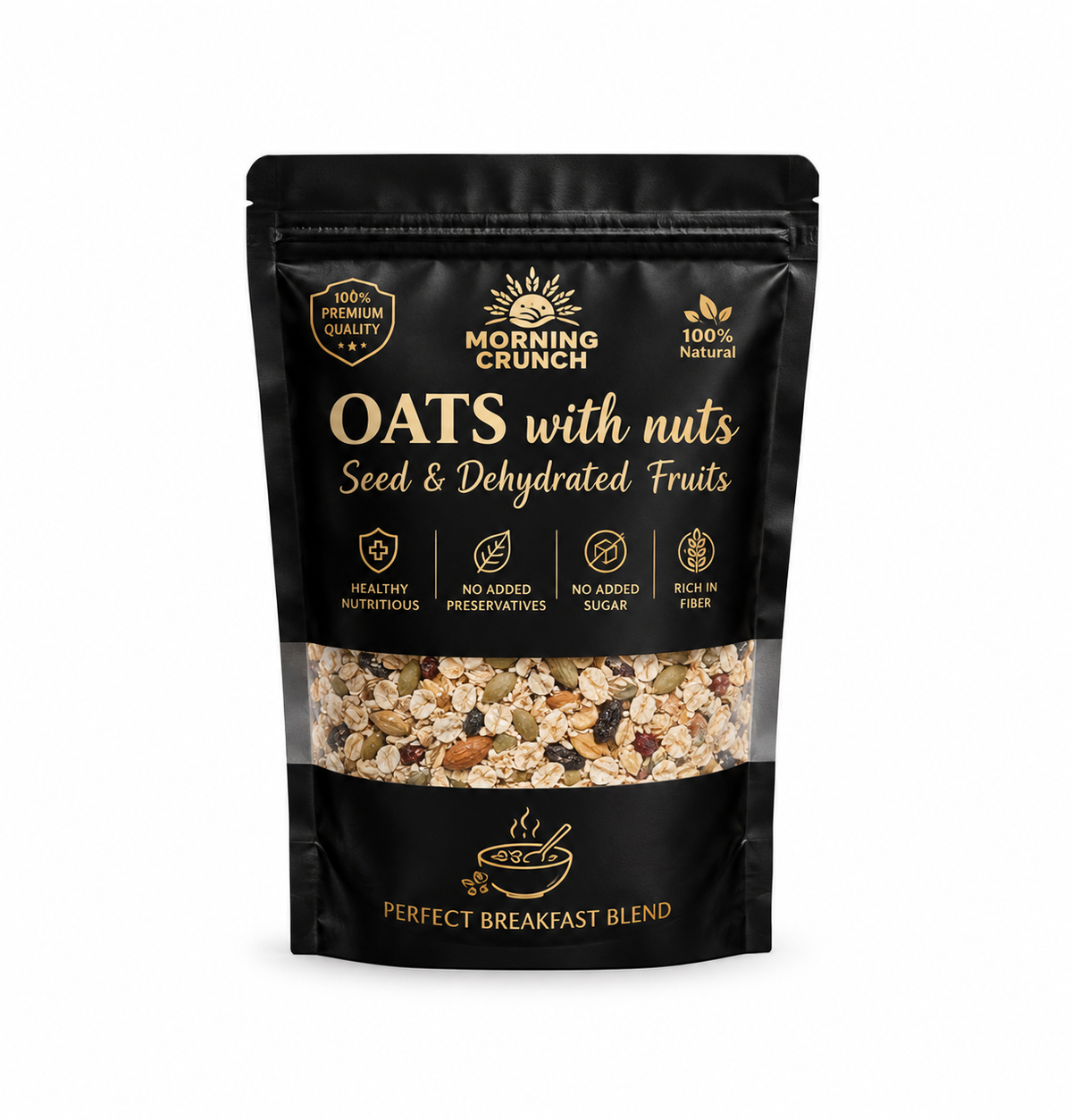 Oat With Nuts | Perfect Breakfast Blend